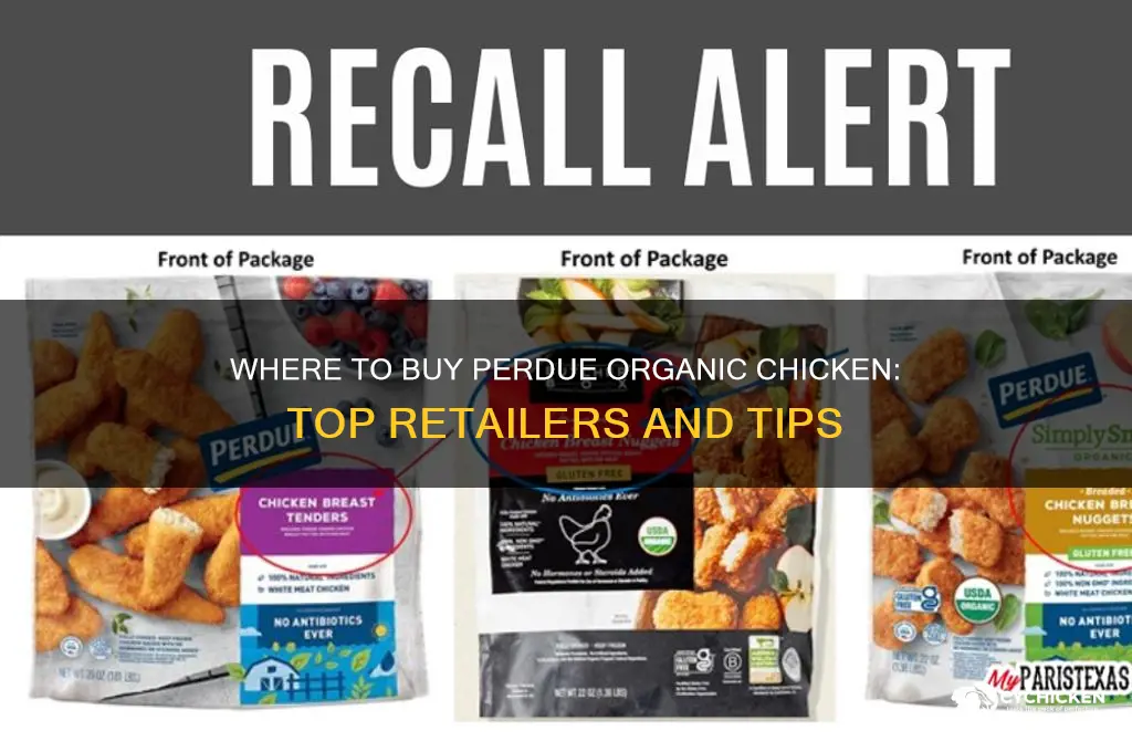 where can i buy perdue organic chicken