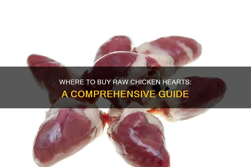 where can i buy raw chicken hearts