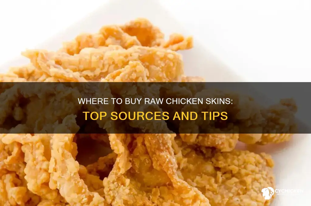 where can i buy raw chicken skins