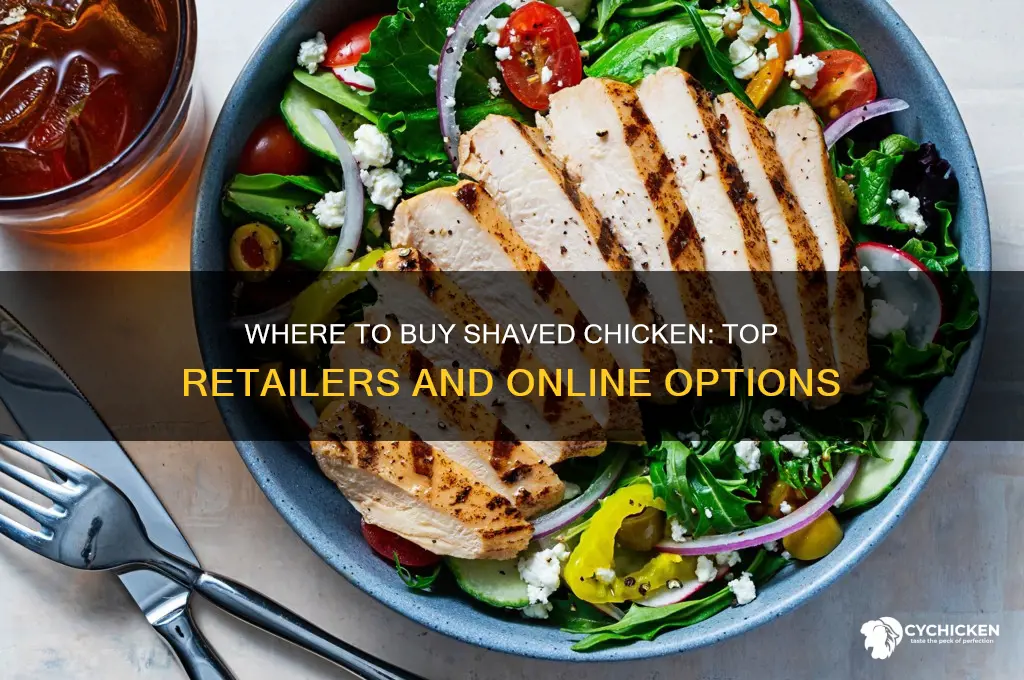 where can i buy shaved chicken
