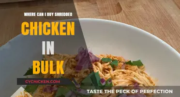 Bulk Shredded Chicken: Top Retailers and Wholesale Options for Purchase
