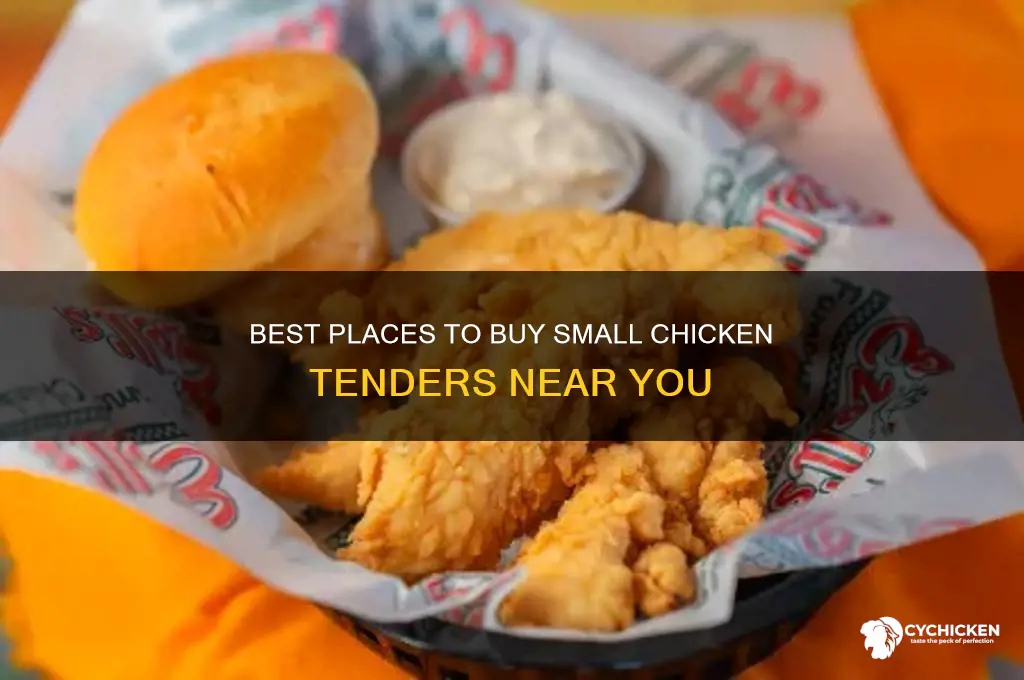 where can i buy small chicken tenders