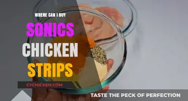 Where to Buy Sonic's Chicken Strips: A Tasty Guide