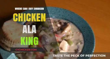 Where to Buy Swanson Chicken à la King: A Quick Guide