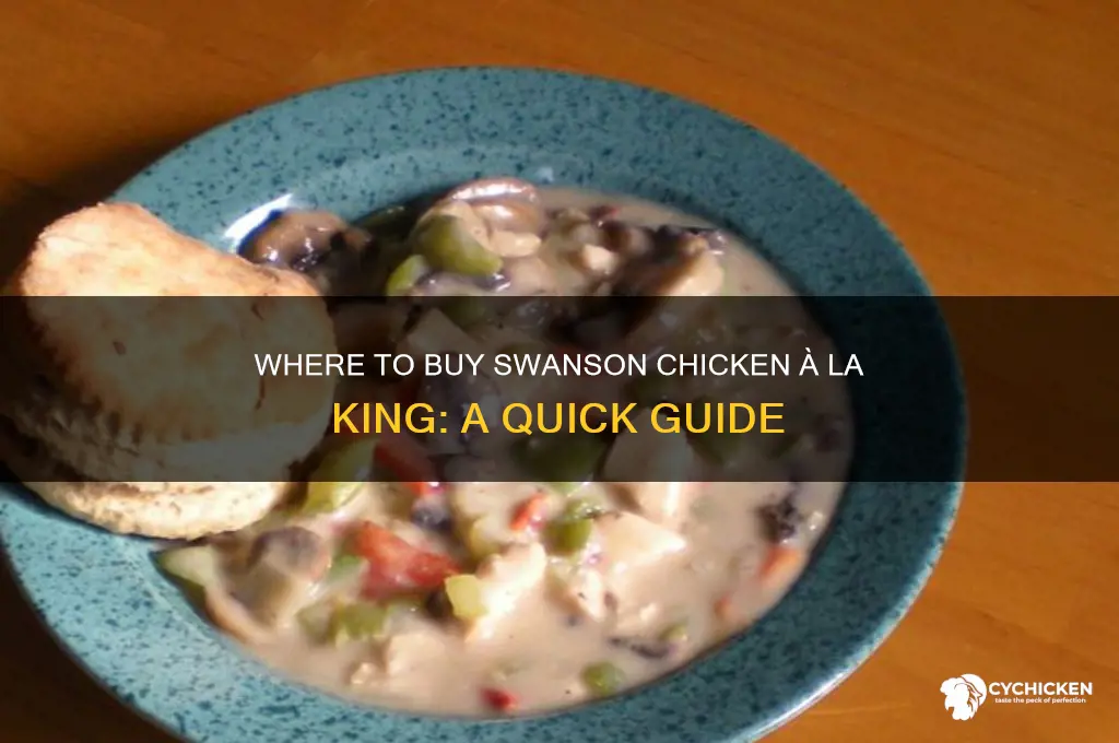 where can i buy swanson chicken ala king