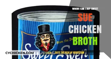 Where to Find Sweet Sue Chicken Broth: A Comprehensive Guide