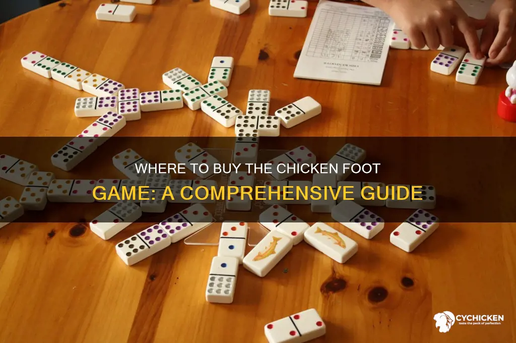 where can i buy the chicken foot game