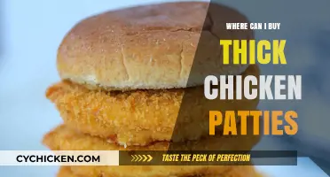 Discover Top Retailers for Juicy, Thick Chicken Patties Near You