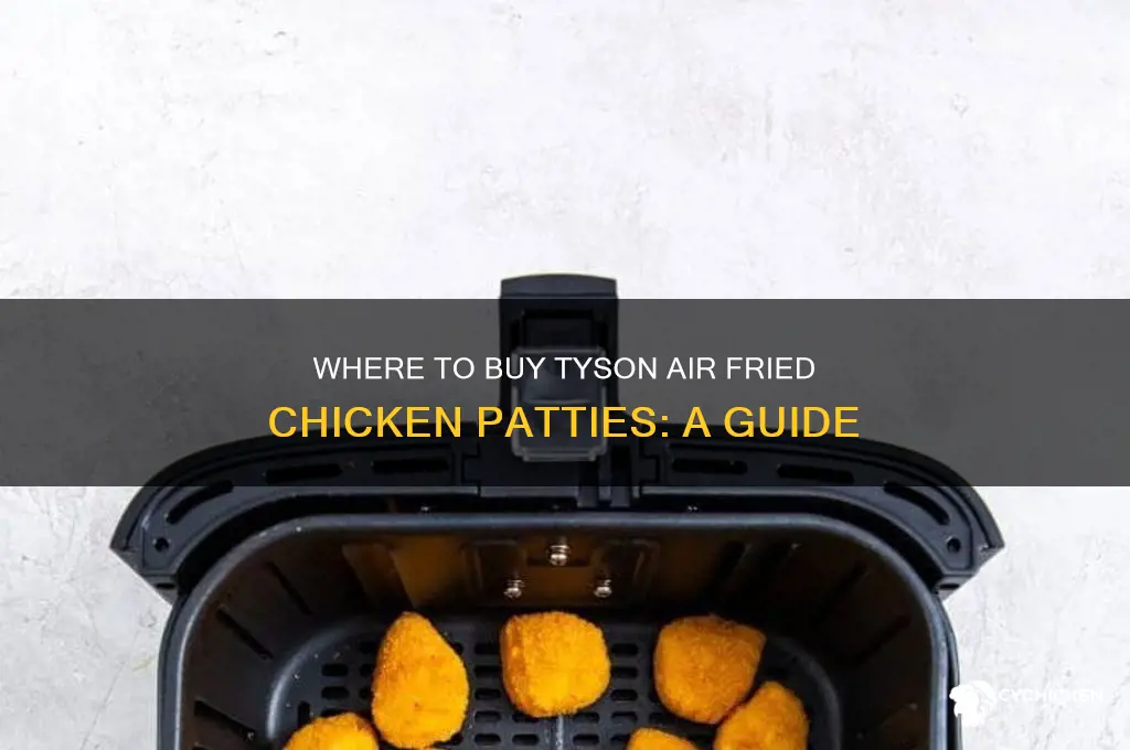 where can i buy tyson airfried chicken patties
