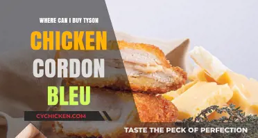 Where to Buy Tyson Chicken Cordon Bleu: A Tasty Guide