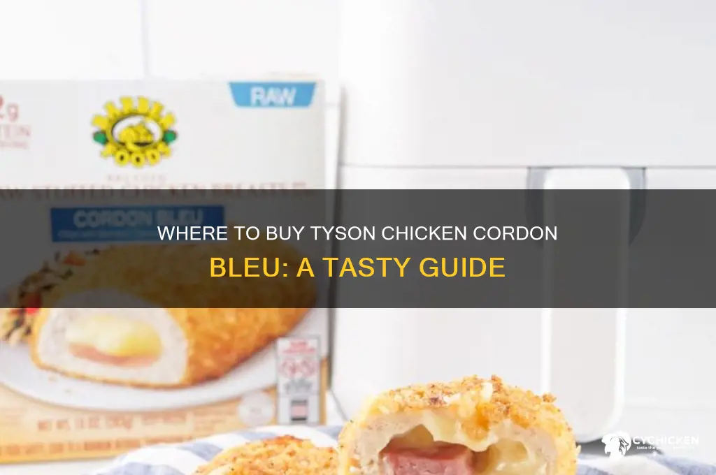 where can i buy tyson chicken cordon bleu