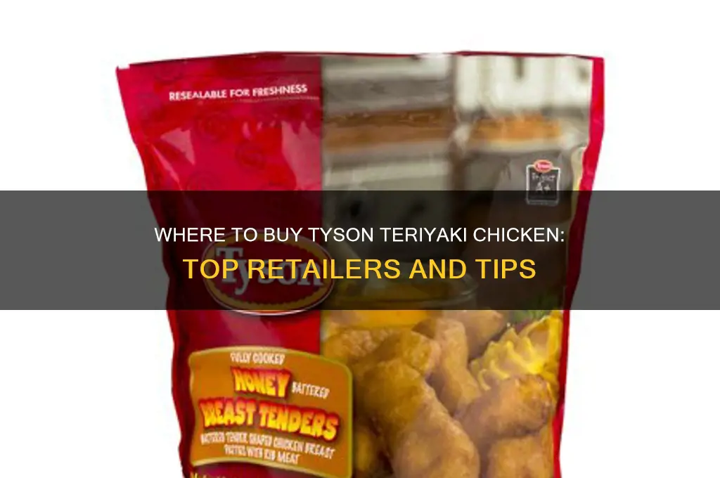 where can i buy tyson teriyaki chicken