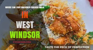 Where to Buy Fresh Halal Uncooked Chicken in West Windsor