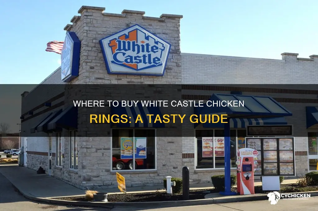 where can i buy white castle chicken rings