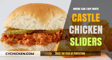 Where to Buy White Castle Chicken Sliders: A Tasty Guide