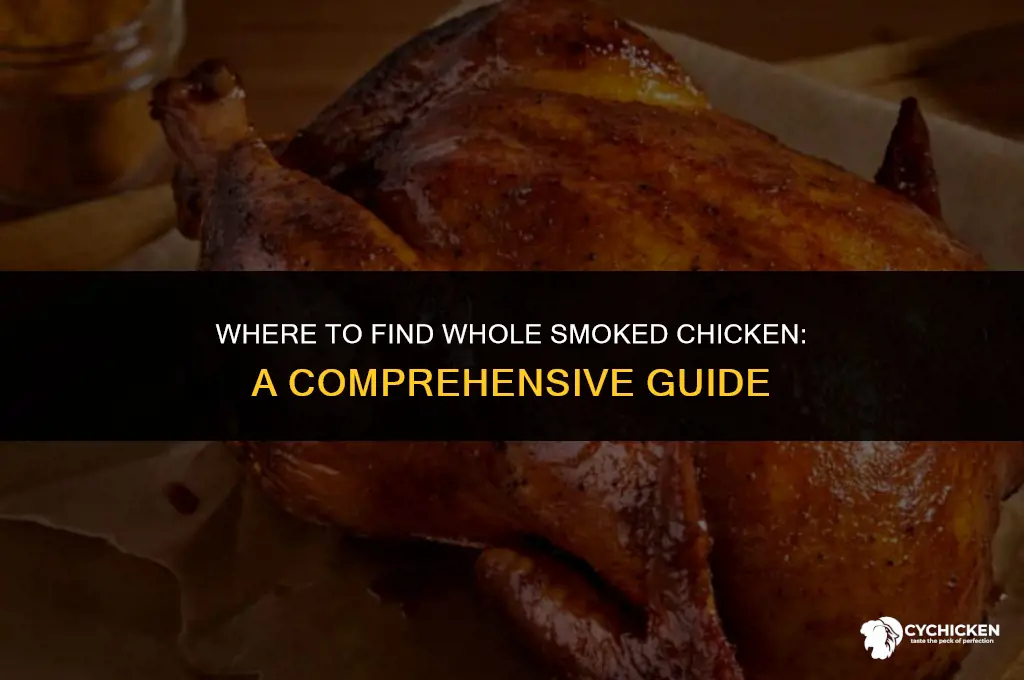 where can i buy whole smoked chicken