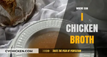 Where to Find Chicken Broth: A Comprehensive Guide