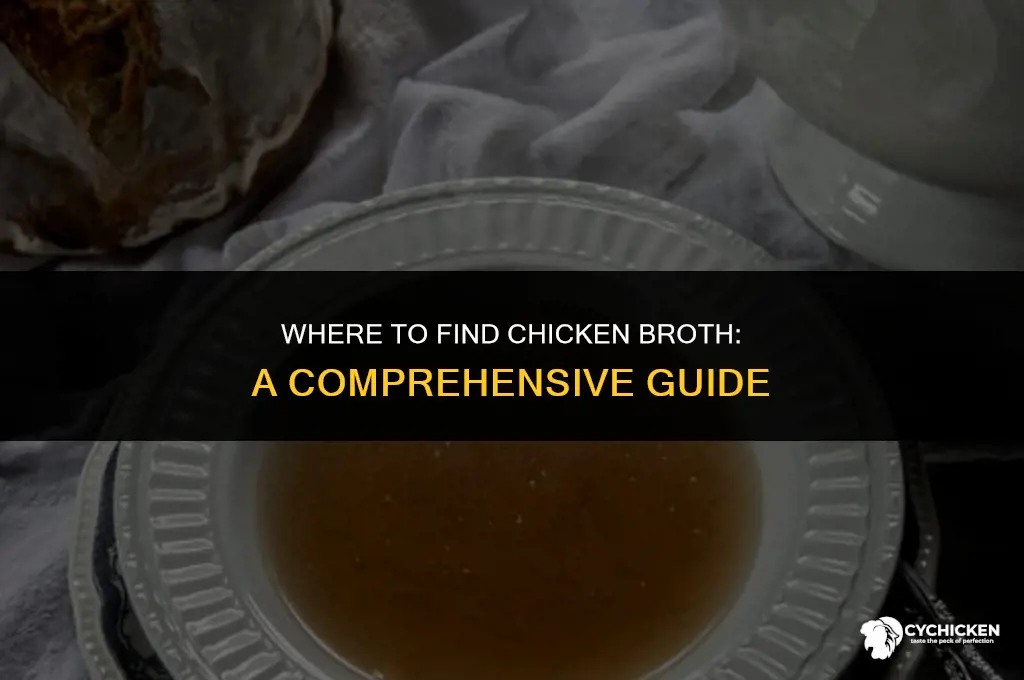 where can i chicken broth
