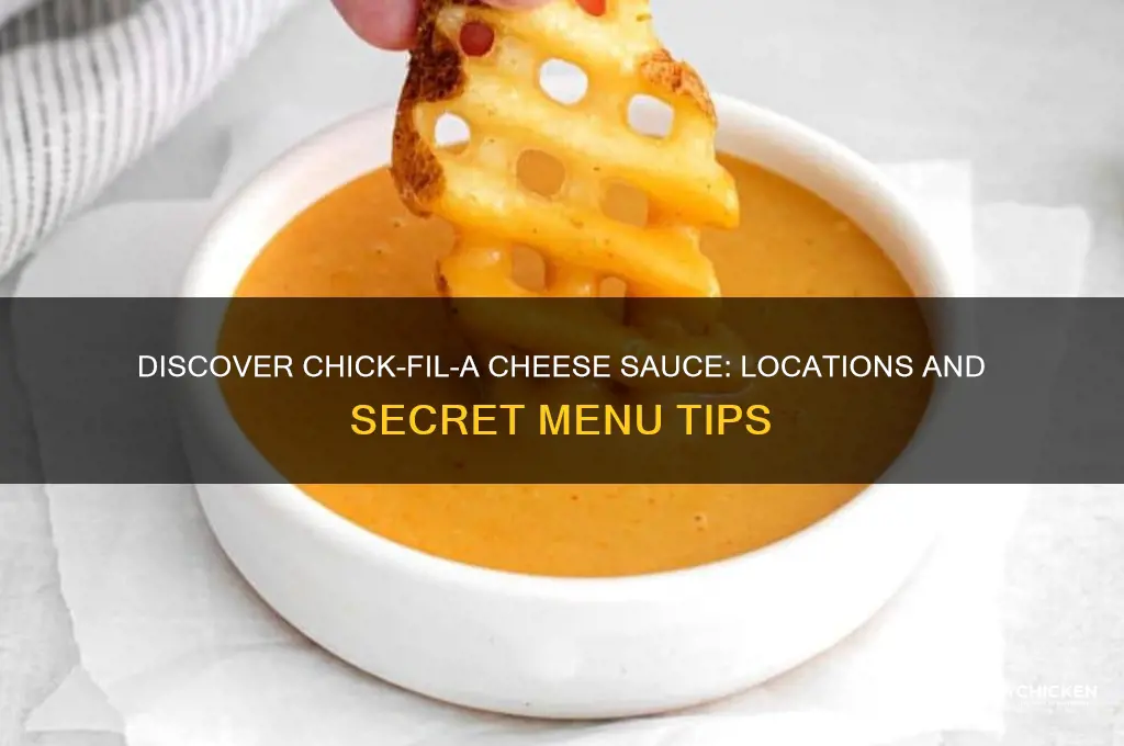 where can i find chick fil a cheese sauce