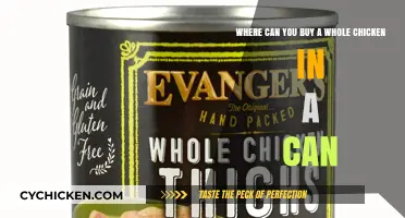 Where to Find Canned Whole Chicken: A Comprehensive Guide