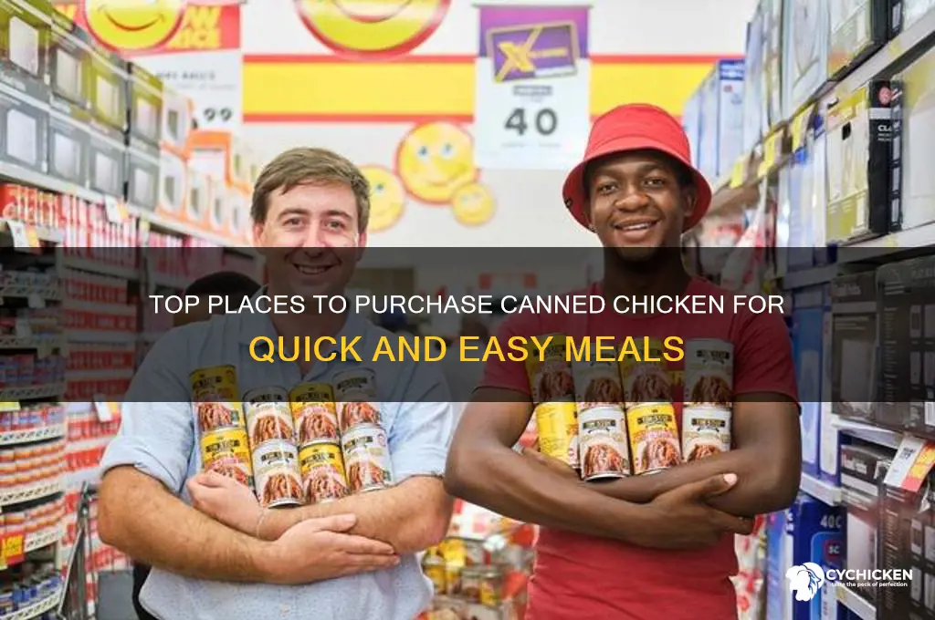 where can you buy canned chicken