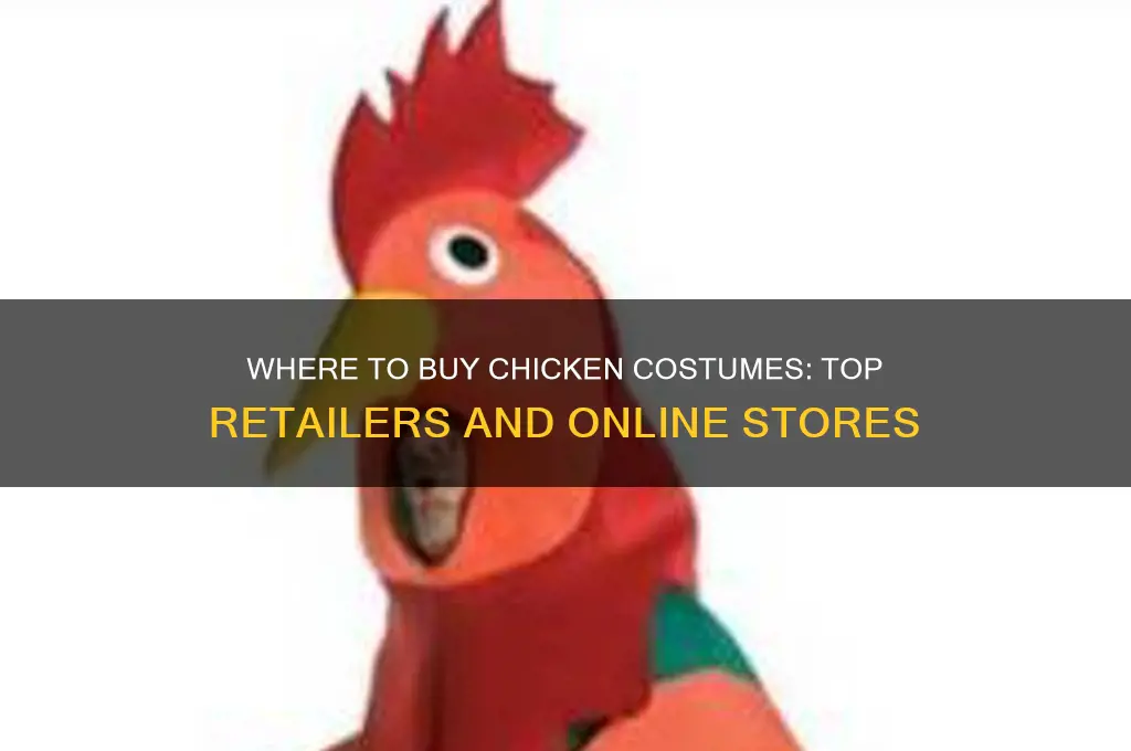 where can you buy chicken costume