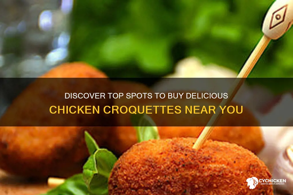 where can you buy chicken croquettes