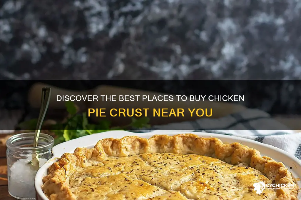 where can you buy chicken pie crust