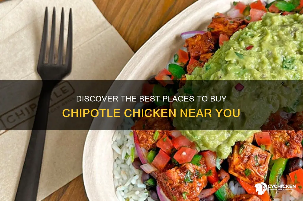 where can you buy chipotle chicken