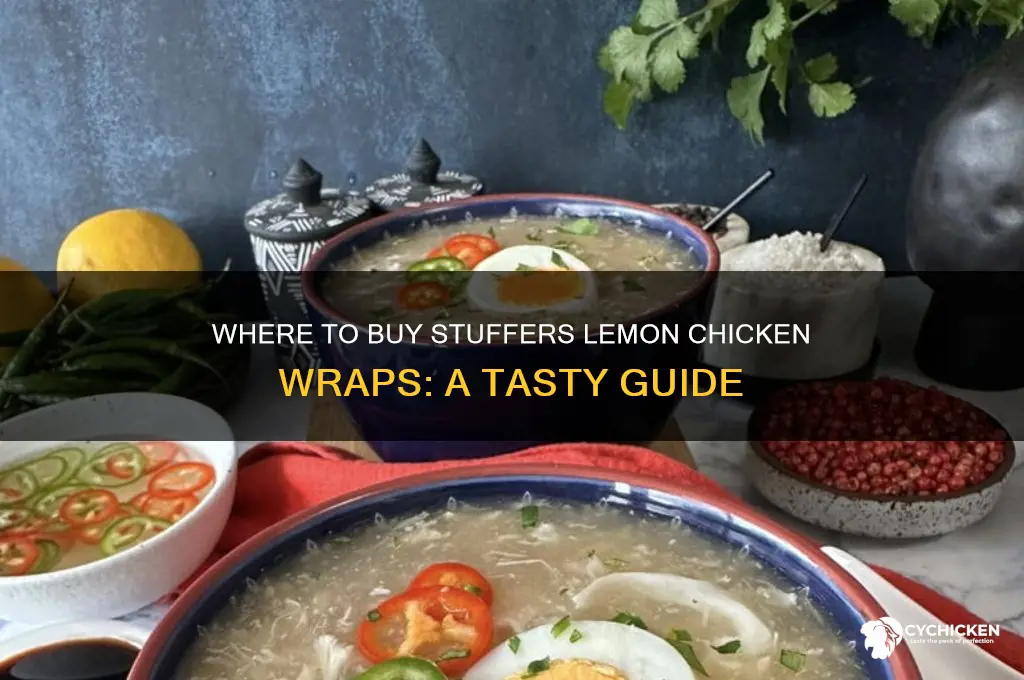 where can you buy stuffers lemon chicken wraps