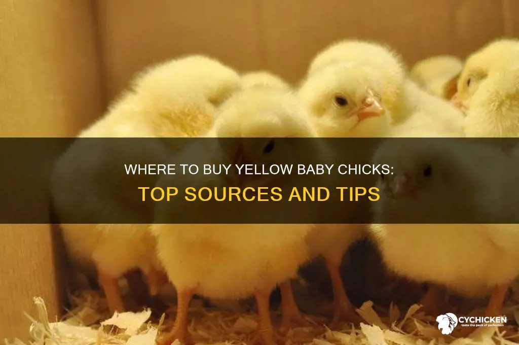 where can you buy yello baby chicks