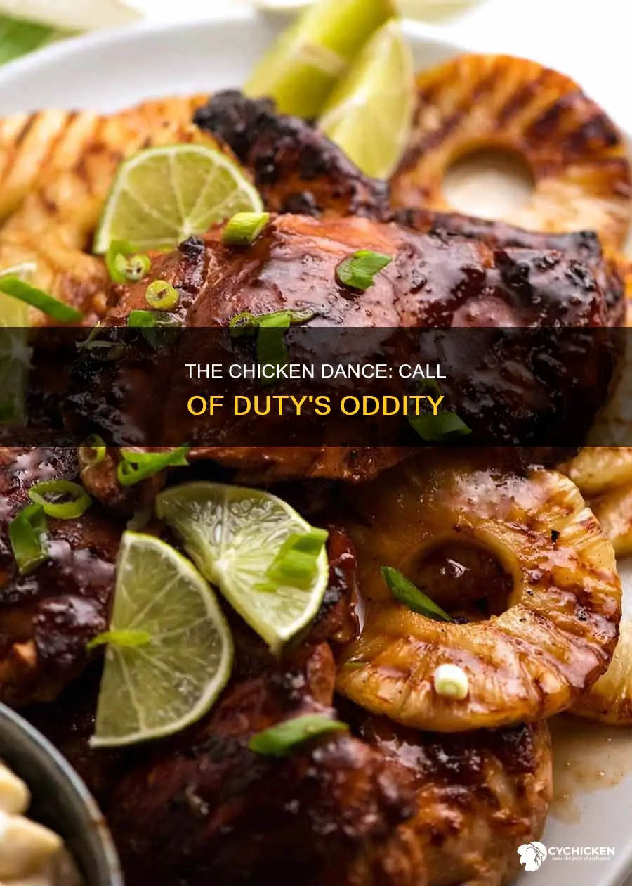 where did call of duty chicken dance comef rom