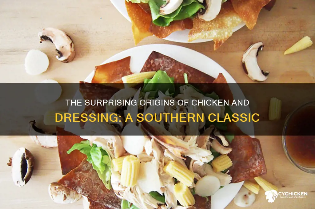 where did chicken and dressing come from