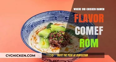 The Surprising Origins of Chicken Ramen Flavor: A Culinary Journey