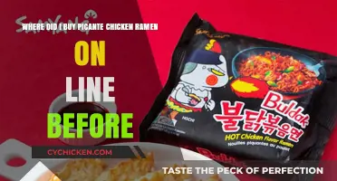 Finding My Favorite Picante Chicken Ramen: A Past Online Purchase Journey