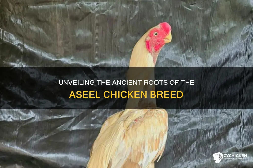 where did the aseel chicken breed originate