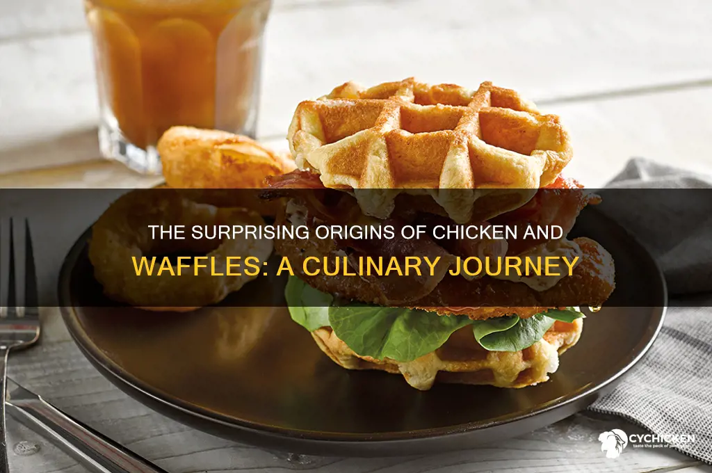 where did the chicken and waffles come from