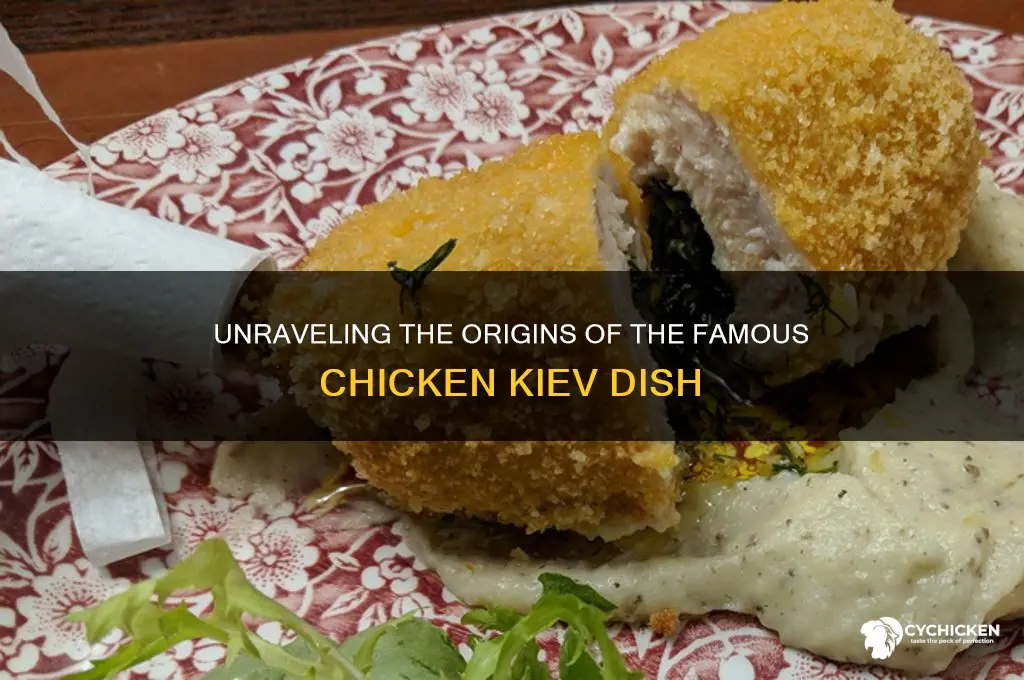 where did the chicken kiev come from