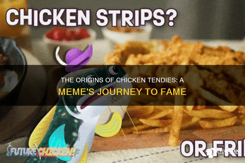 where did the chicken tendies thing come from