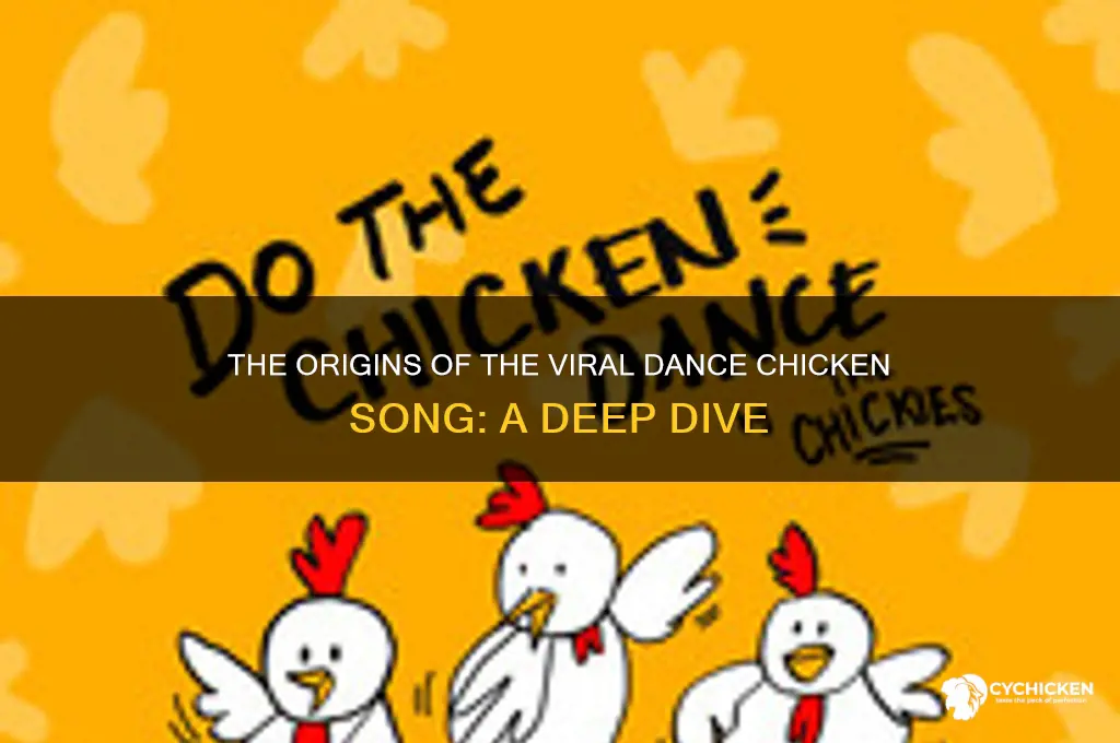 where did the dance chicken song come from