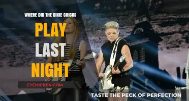 Where Did the Dixie Chicks Perform Last Night? Venue Revealed!