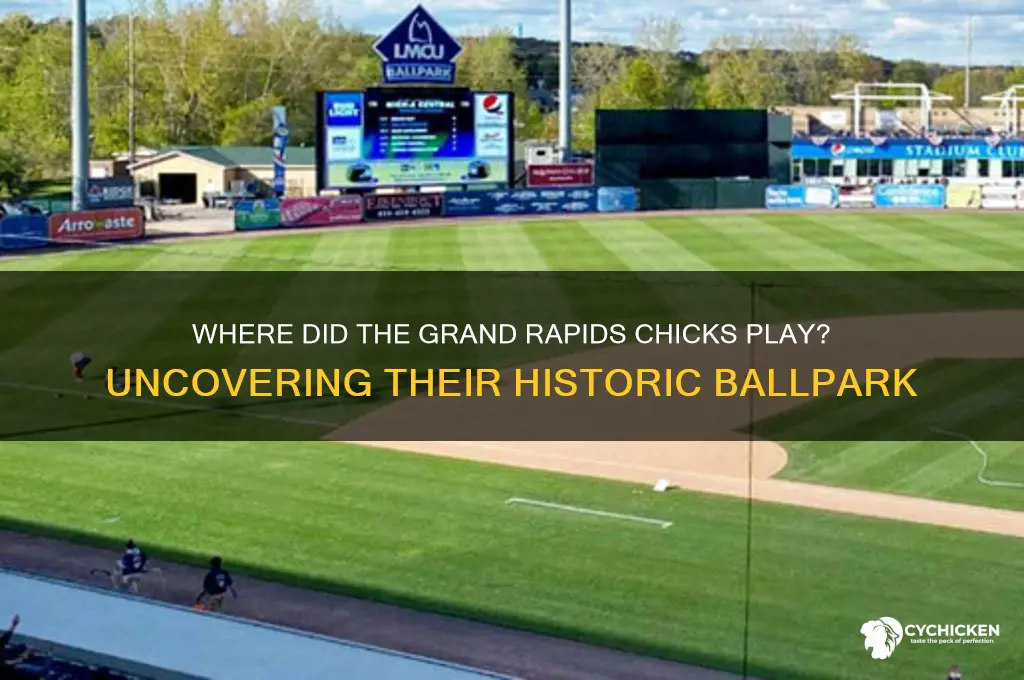 where did the grand rapids chicks play