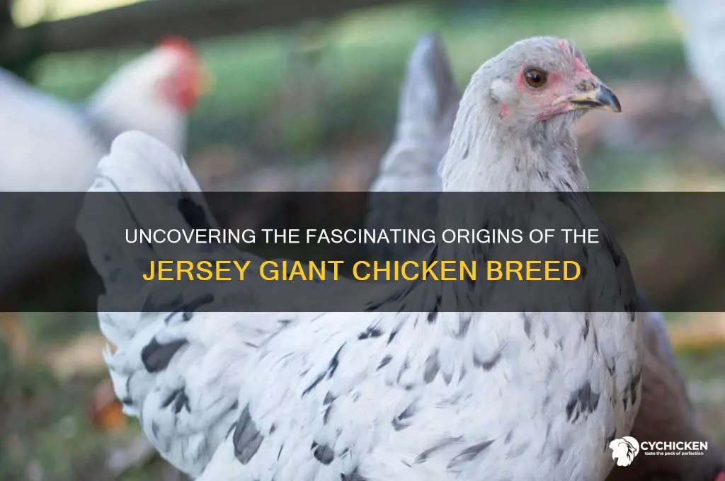 where did the jersey giant chicken originate