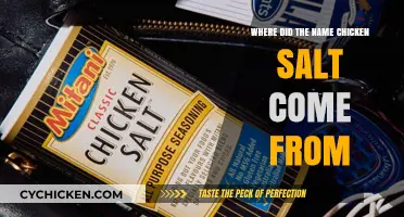 Unraveling the Mystery: The Surprising Origin of Chicken Salt