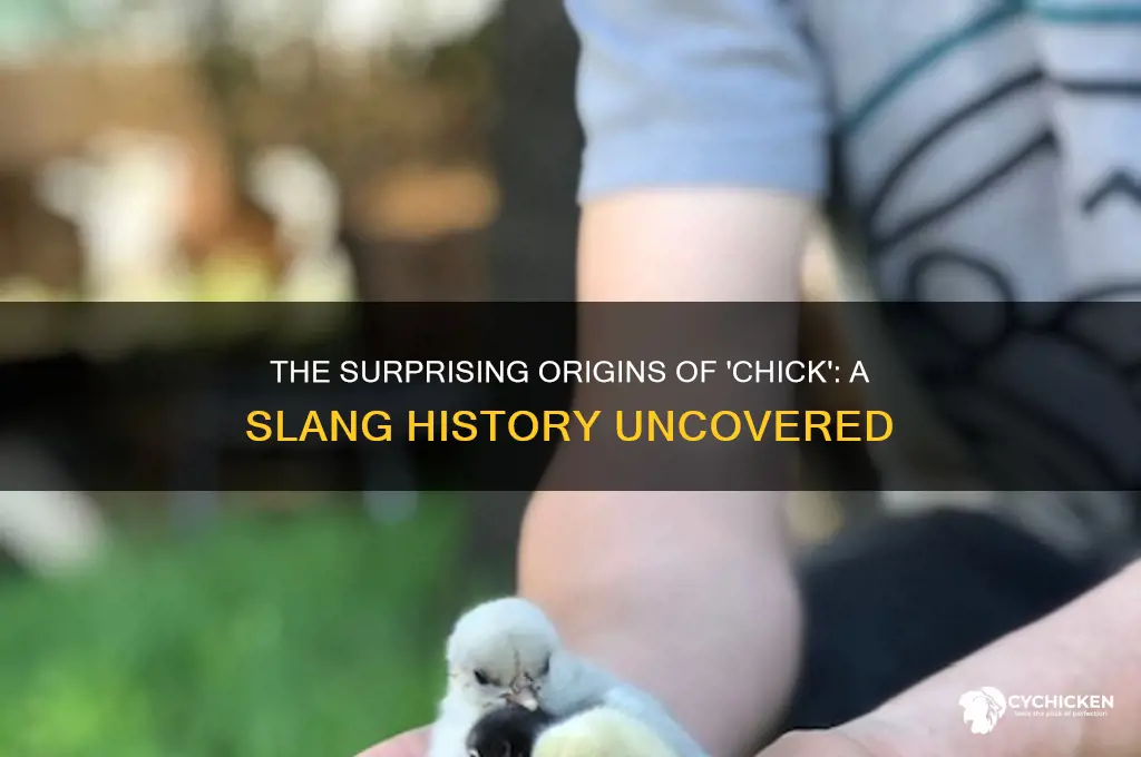 where did the slang chick come from