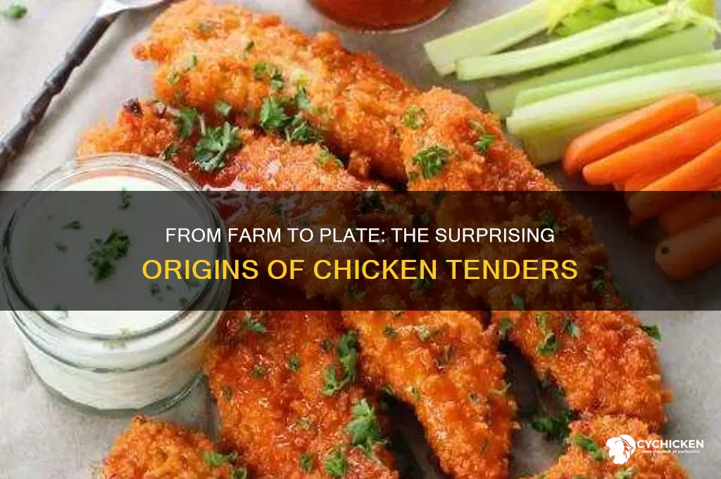 where do chicken tenders come from photo