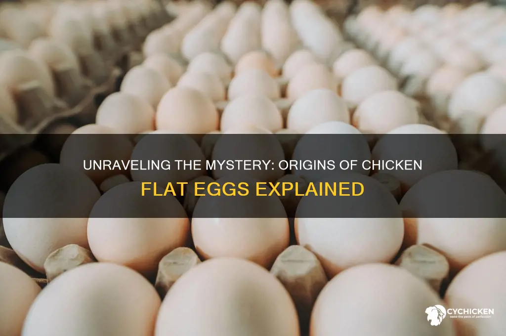 where do flats come from on a chicken