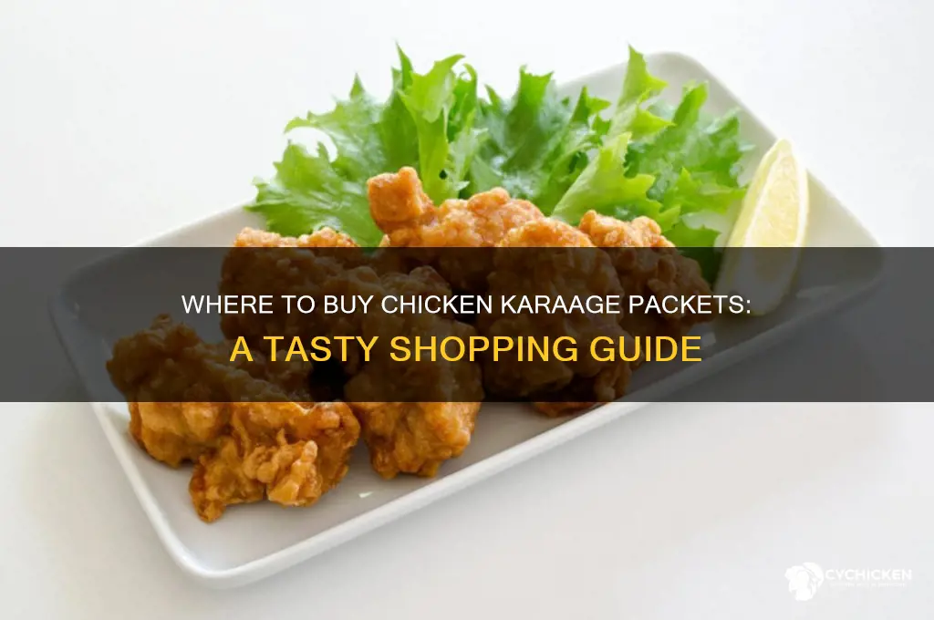 where do i buy chicken karaage packet