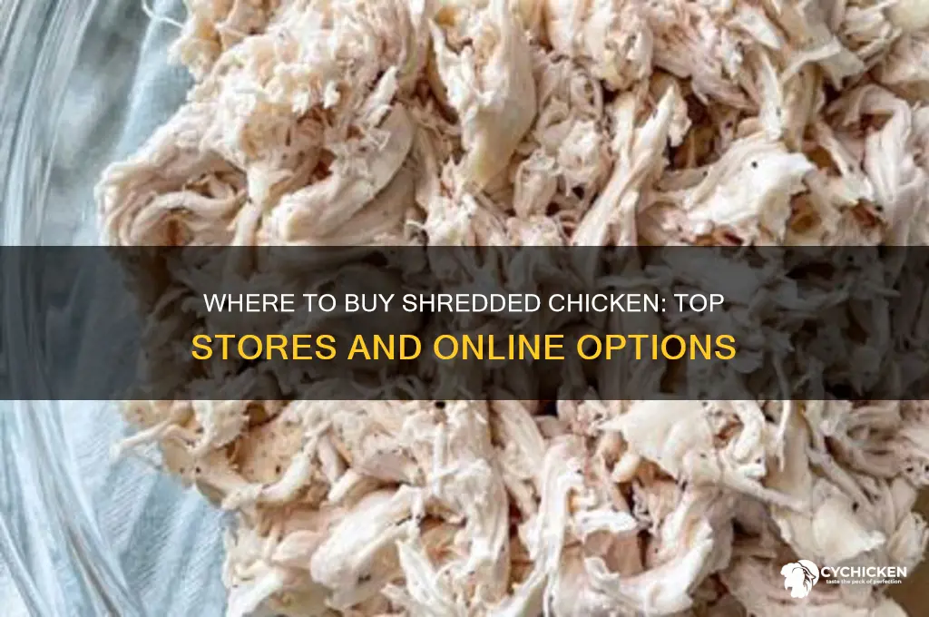 where do i buy shredded chicken
