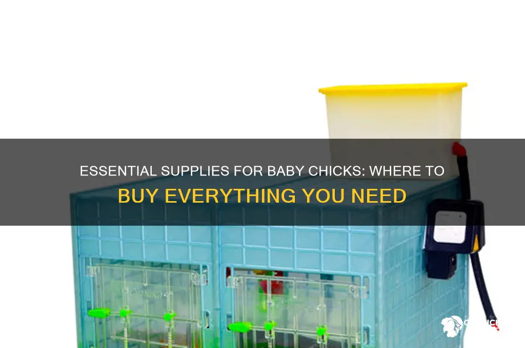 where do i buy the supplies for baby chicks